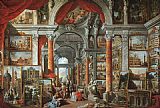 Picture Gallery with Views of Modern Rome by Giovanni Paolo Pannini